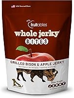 Vista 1 de Fruitables Golosinas para perros – Bocadillos enteros – Bisonte a la parrilla y golosinas para perros – Golosinas saludables para perros – 5 onzas