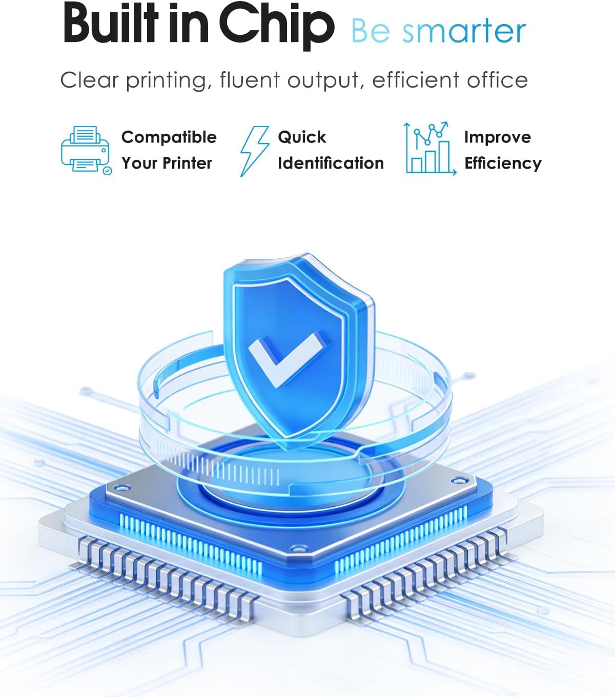 934XL 935XL Ink Cartridges Combo Pack Replacement for HP 934 935 934XL 935XL for Officejet Pro 6830 6230 6835 6800 6812 6815 6820 Printer (4-Pack, Black/Cyan/Magenta/Yellow)