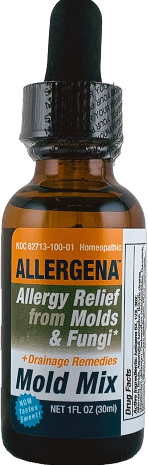 PROGENA - Allergena Mold Mix - Allergy Relief Drops (2 FL Ounce)