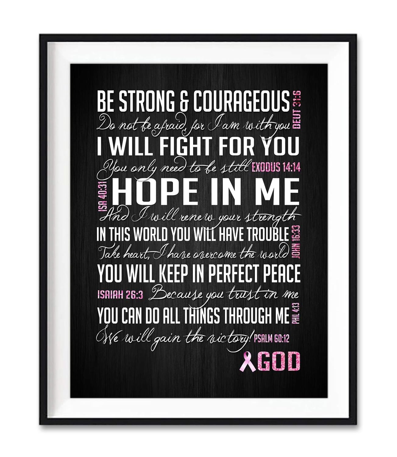 Be Strong and Courageous, Breast Cancer Awareness