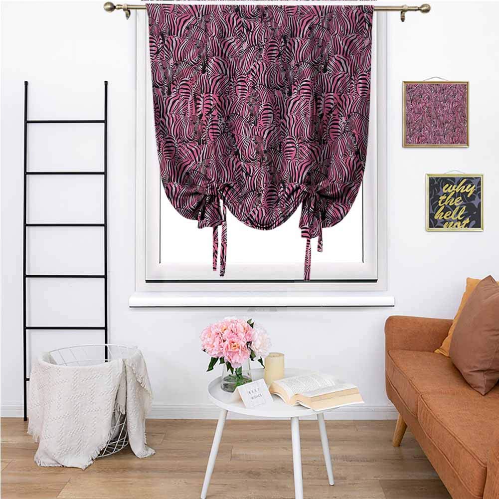 Zebra And Pink Curtains Curtains & Drapes