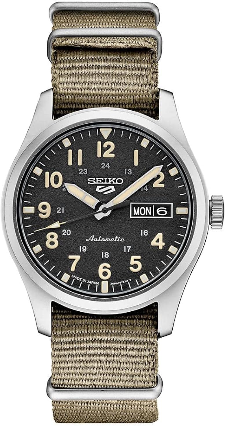 Seiko SRPG35 Seiko 5 Sports Men's Watch Tan 39.4mm Stainless Steel
