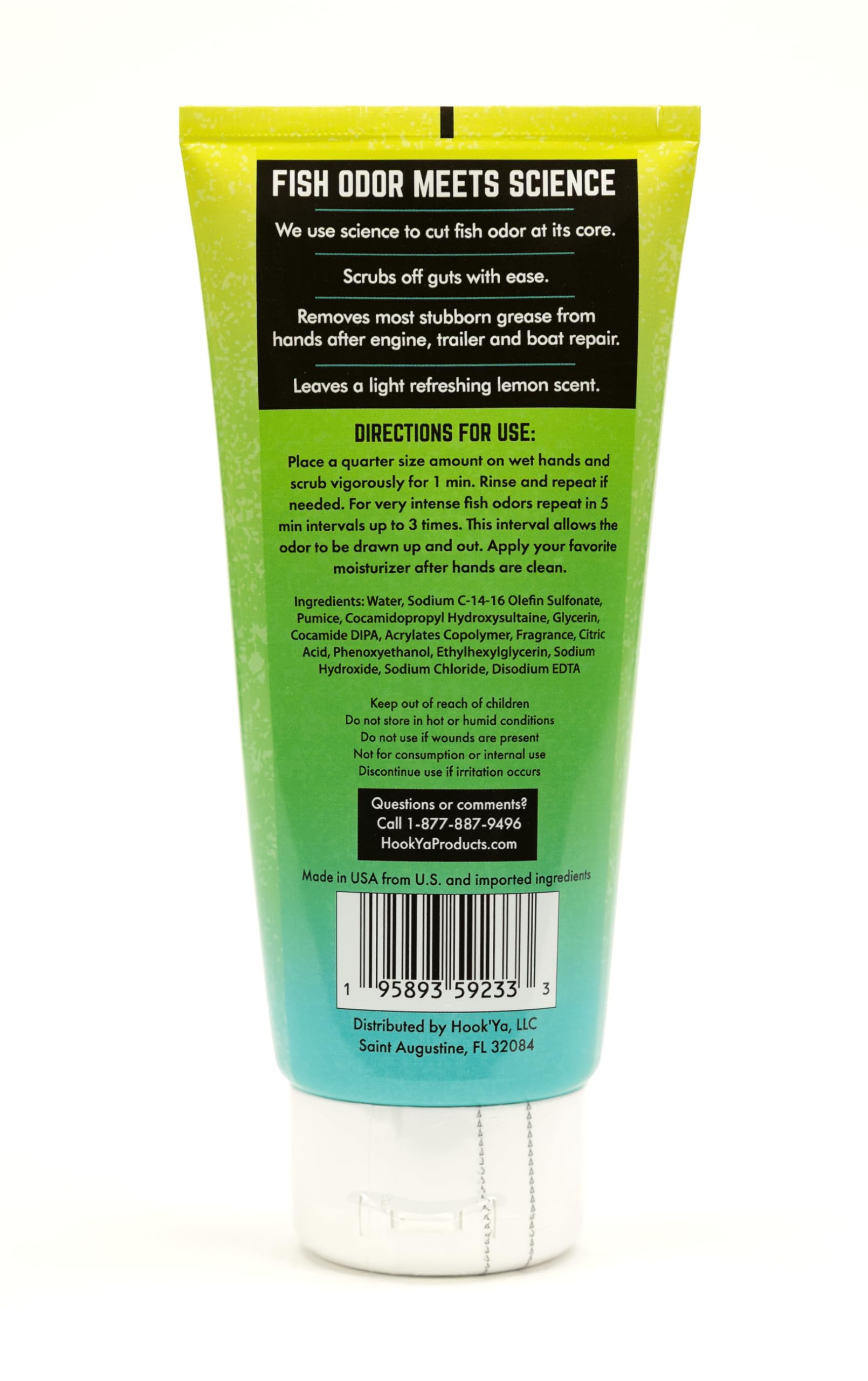 Fishing Hand Soap Fish Odor Remover & Degreaser, 2-Pack, 12 oz