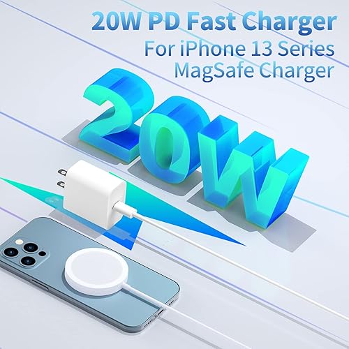 Miniatura 4 de [Apple MFi Certified] iPhone 14 Charger Fast Charging, Stuffcool 4Pack PD 20W USB C Chargers Block Type C Wall Charger with 6FT Type C to Lightning