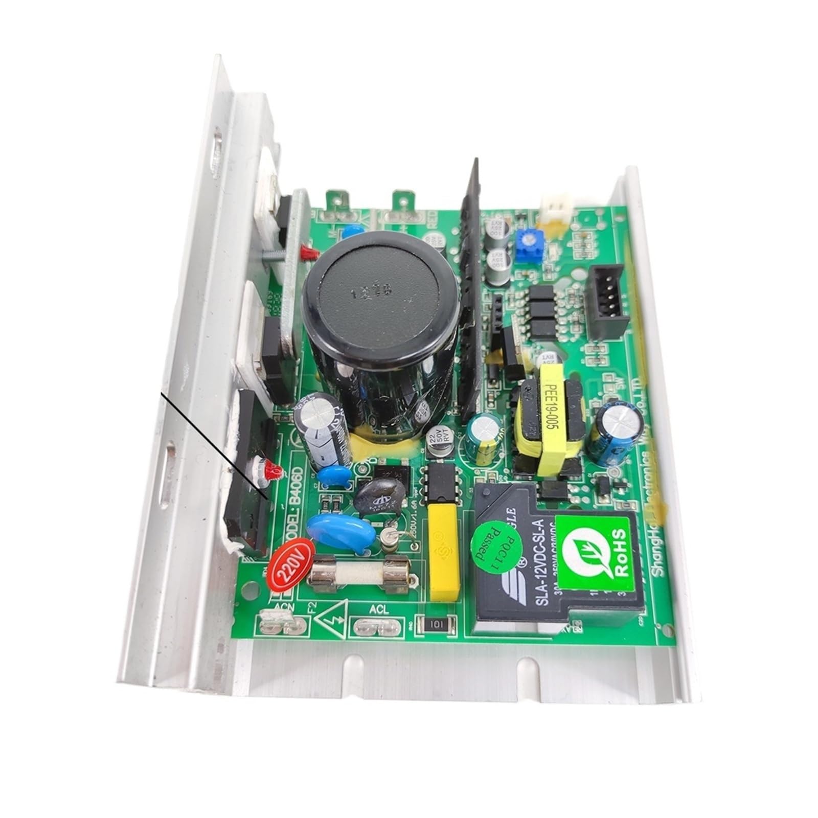 Genterun Original 110V B406d Treadmill Motor Controller ，Compatible For Johnson ，Compatible For Tempo ，Compatible For Treo ，Treadmill Circuit Board Control Board(Original 110V)