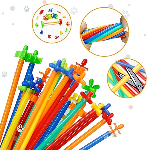 Miniatura 3 de Ggiibro Juguetes de construcción de paja, juguetes de construcción STEM, 1200 unidades, juguetes de edad para 3, 4, 5, 6, 7, 8+, juguetes de