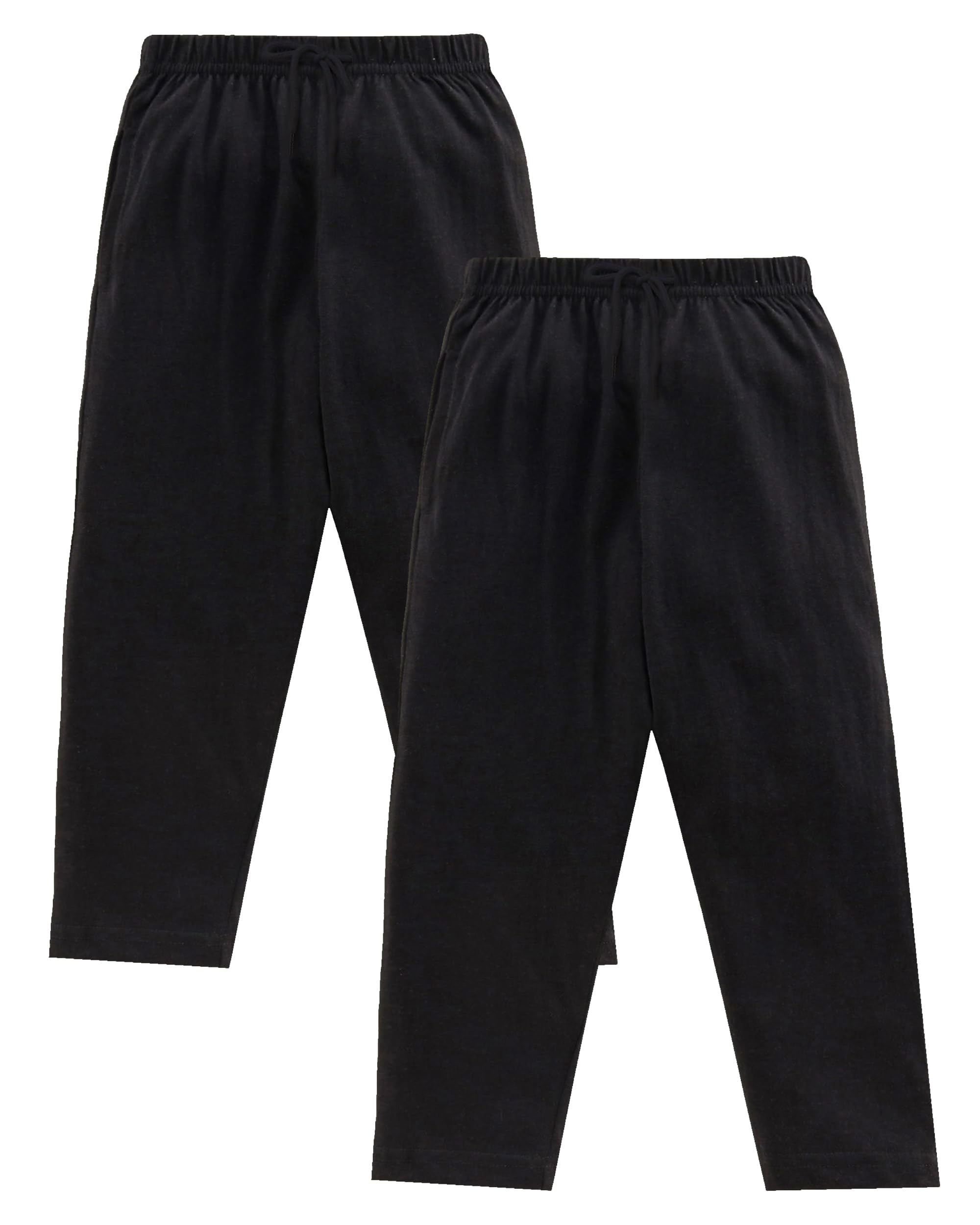 Mens Lounge Wear Pyjama Bottoms Nightwear with Pockets 2 Pack M-5XL-image-7
