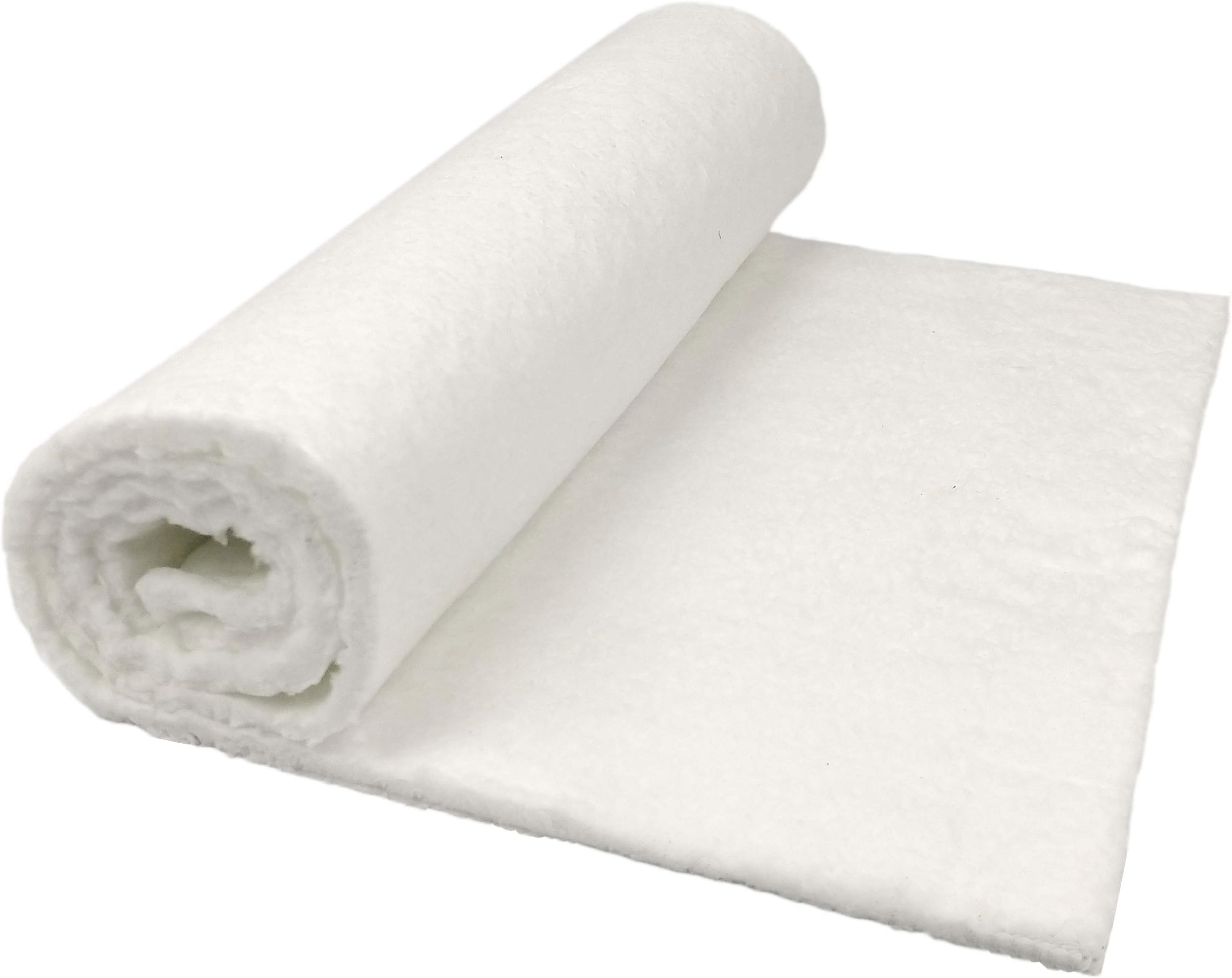 Ceramic Fiber Insulation, 1/4" Thick x 16" x 48", 2400F Fireproof Insulation Blanket, 3003E