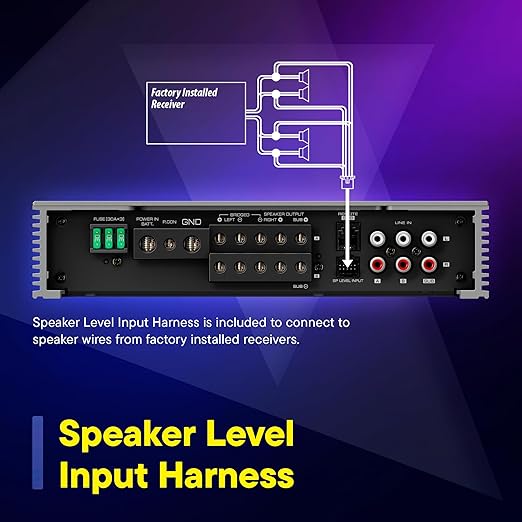 Amplificador de Potencia Kenwood KAC-835 Clase D 5 Canales 1600W miniatura 9