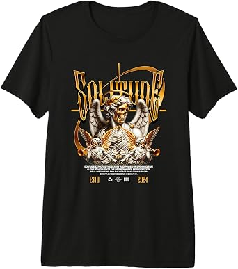 Streetwear Solitude - Bold Urban Aesthetic Premium Tri-Blend T-Shirt