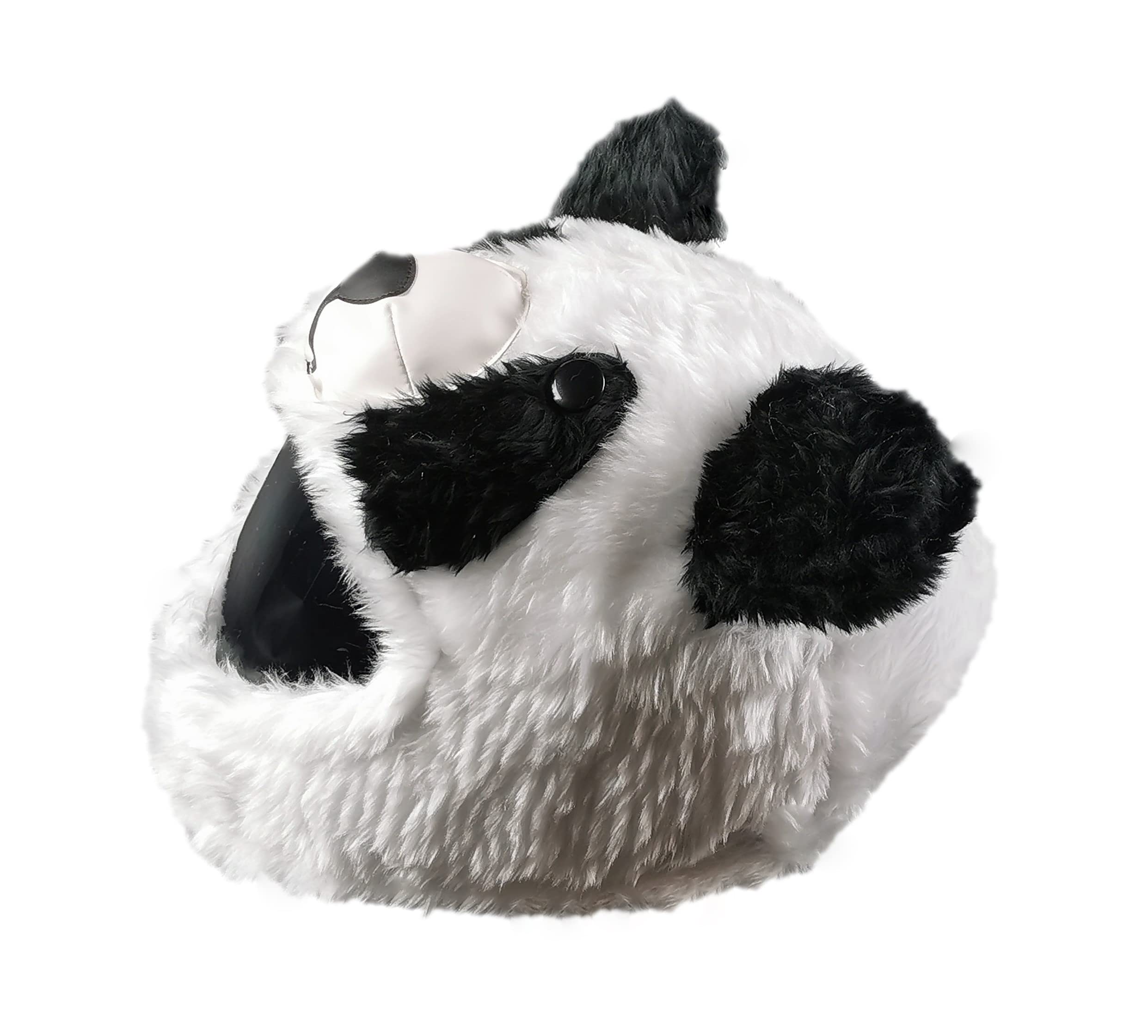 FunnyRiders Copri Casco Moto Peluche - Peluche Casco Moto Integrale - Copricasco Moto Peluche - Accessori Casco Moto - Orecchie Casco Moto Accessori - Copertura Casco Moto Peluche - Misura Unica
