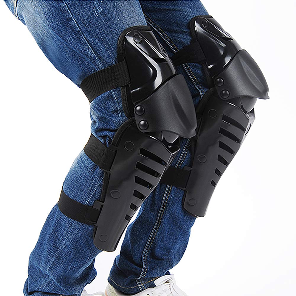 HUIOP 1 paio di ginocchiere per moto protezioni per ginocchia da corsa per ginocchiere protezioni per ginocchiere,ginocchiera per moto