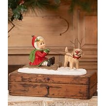 Bethany Lowe Clare with Puppy 8" TD4192