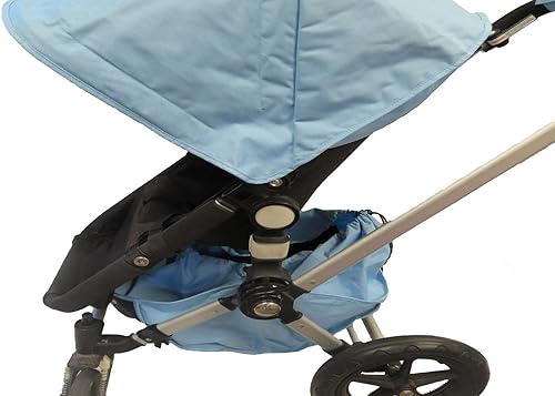 Miniatura 2 de Cesta de almacenamiento grande debajo del asiento para juguetes, botellas, bolsa de pañales, compatible con Bugaboo Cameleon 1,2,3 y cochecitos de