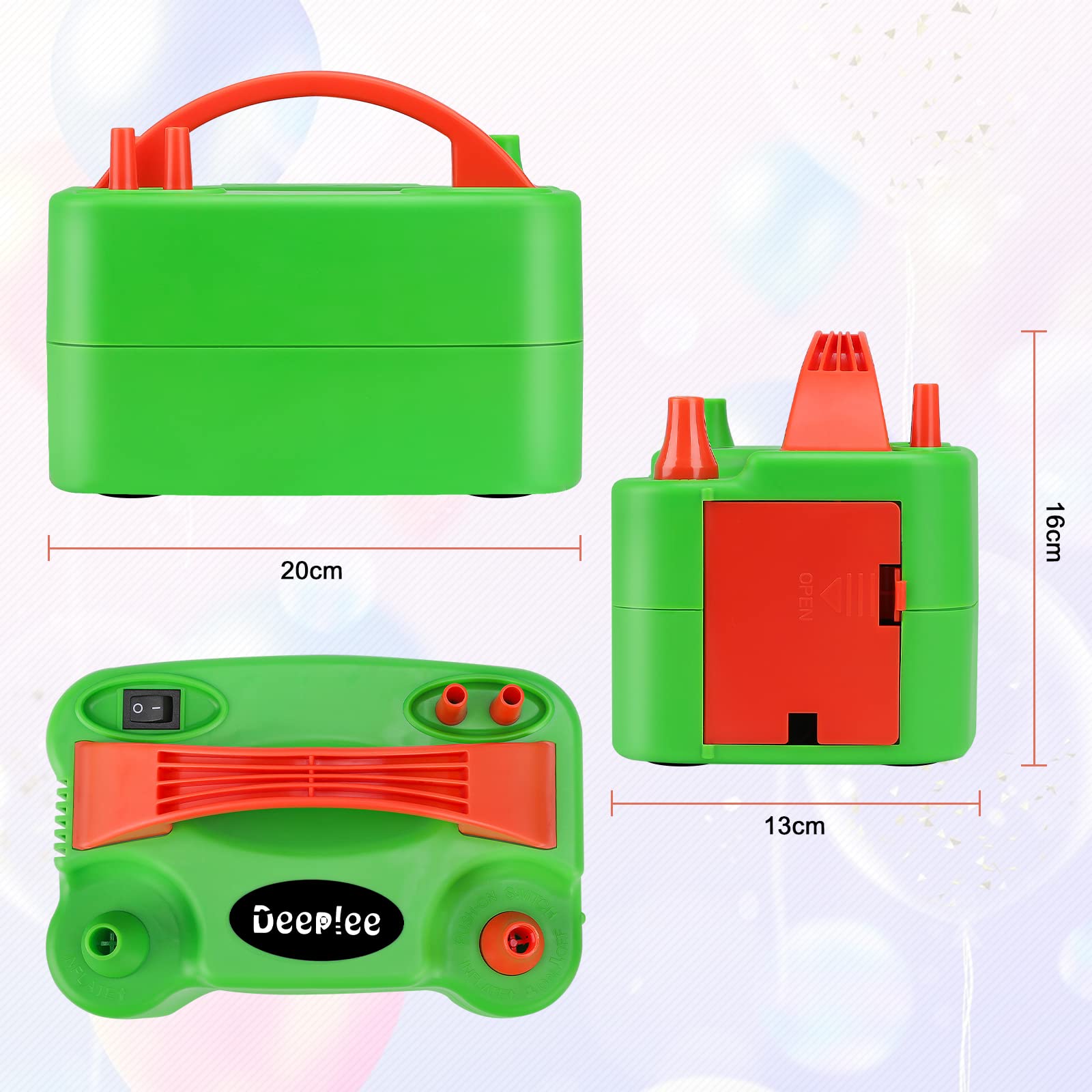 Pompa Elettrica Per Palloncini Automatica - Gonfiatore Veloce, Per Feste, Matrimoni, Compleanni - Foto 2