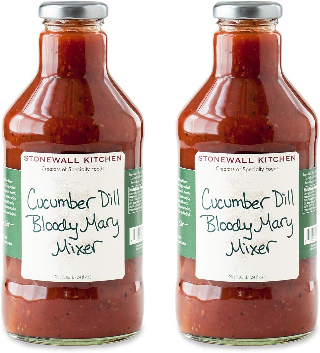 Amazon.com : Stonewall Kitchen Cucumber Dill Bloody Mary Mixer, 24 ...