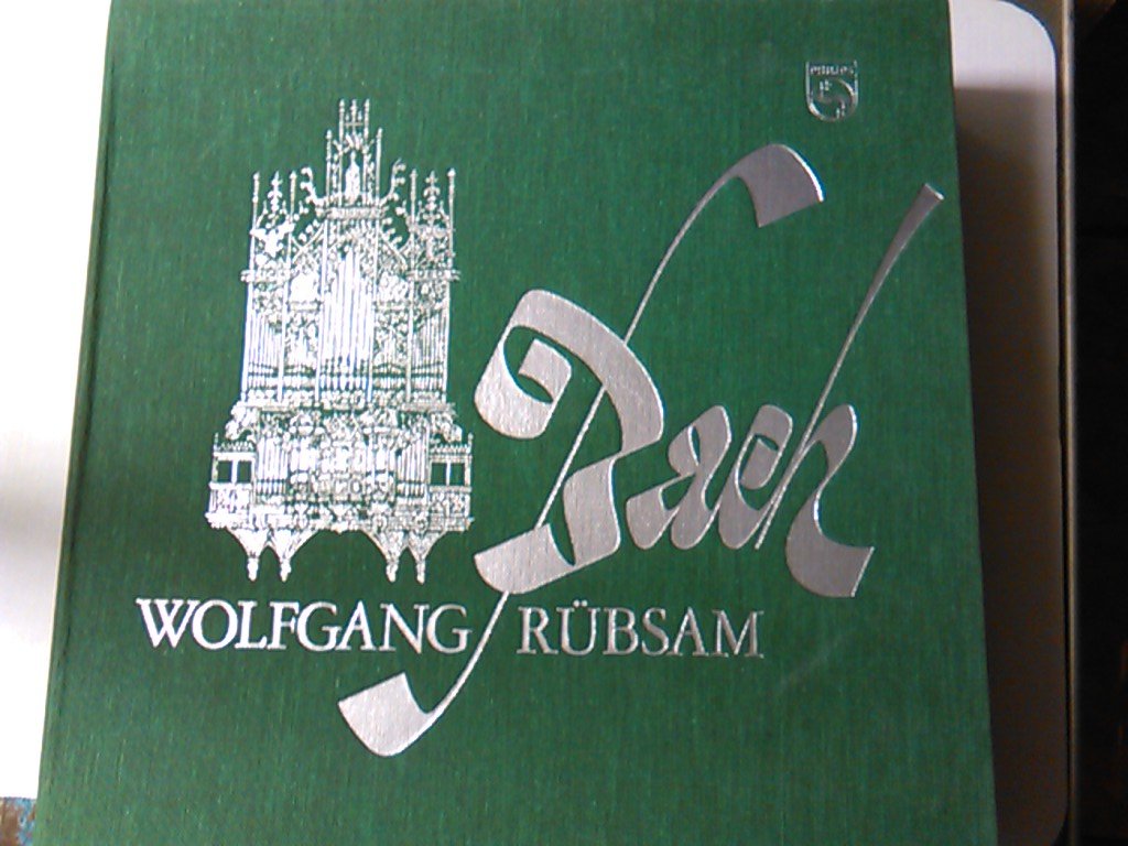 BACH, Johann Sebastian: Orgelwerke (Complete) -- Wolfgang Rubsam (organ) ----BACH Johann Sebastian-RUBSAM Wolfgang (organo - pianoforte - clavicembalo)-PHILIPS-PHI 6767004-Vinyl