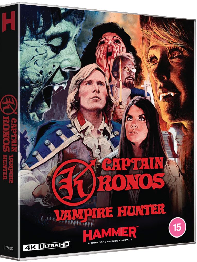 Captain Kronos Vampire Hunter 4K UHD [Blu-ray] [Region A]