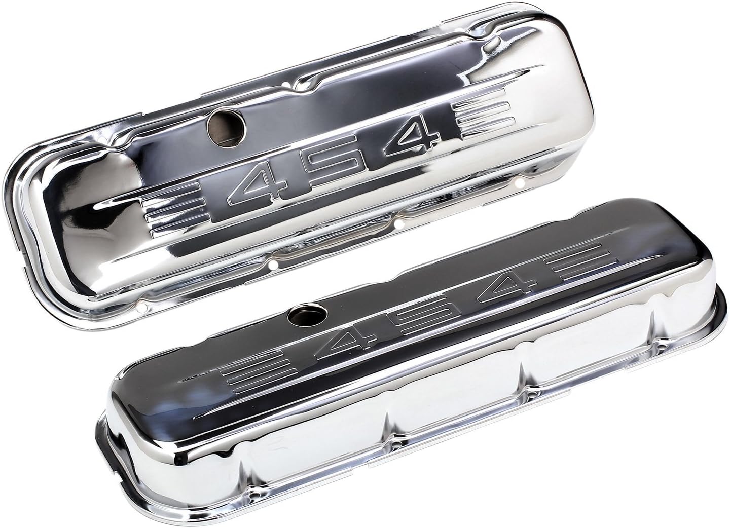 Trans-Dapt 9844 Chrome Valve Covers - Set of 2