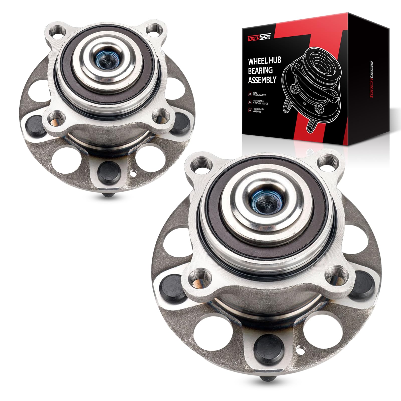 Torchbeam Pair 512353 Rear Wheel Hub Bearing Assembly
