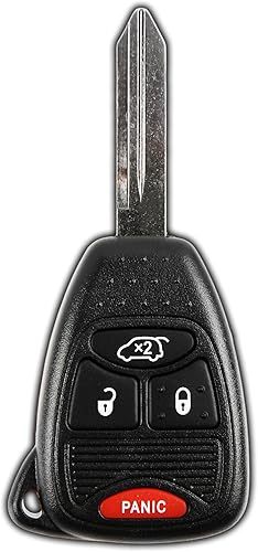 KeylessOption OHT692427AA KOBDT04A llave de carro con mando a distancia para entrada sin llave llavero completo de repuesto para llave de carro Negro KeylessOption OHT692427AA KOBDT04A llave de carro con mando a distancia para entrada sin llave llavero completo de repuesto para llave de carro Negro
