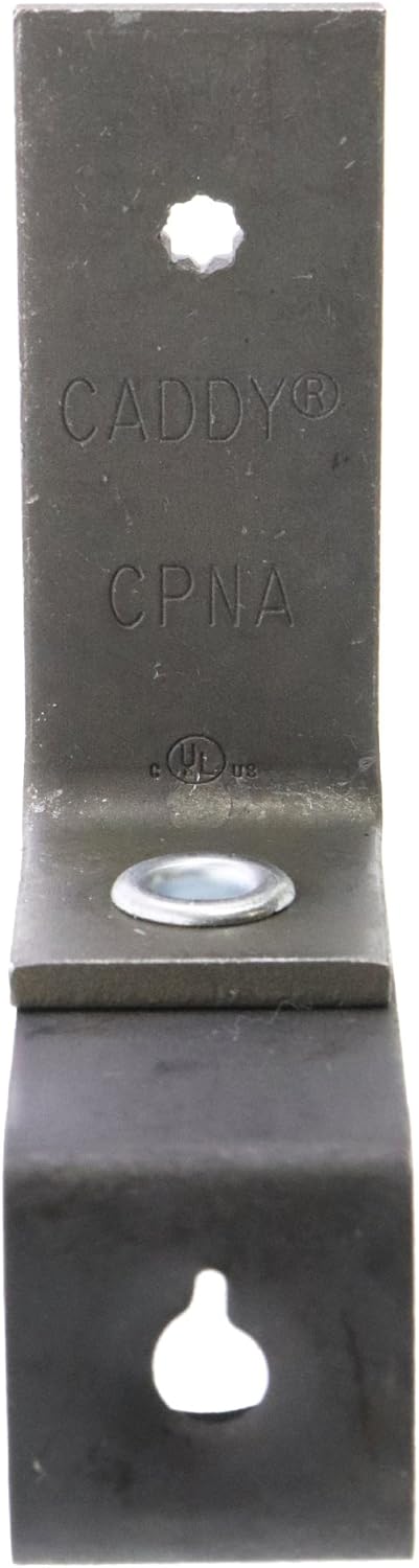 Caddy Erico 4TICPNA Angle Threaded Rod Hanger Bracket, 1/4-Inch, (50-Pack)
