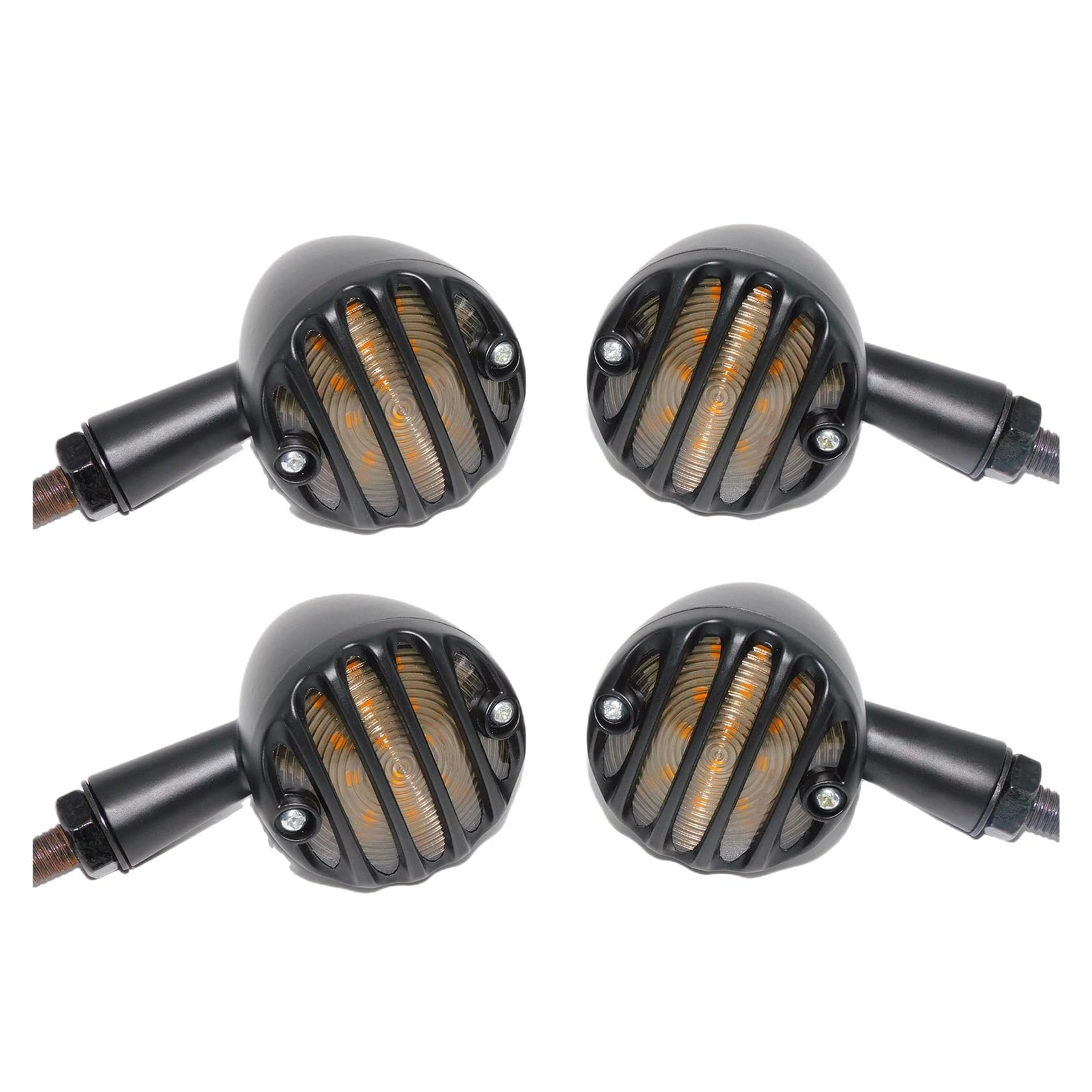 Clignotant de moto universel en aluminium pour finition Sportster - 8