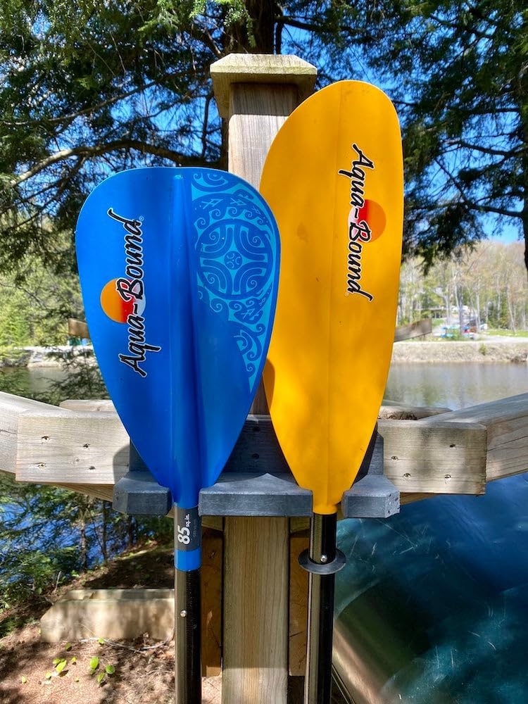 Storage Rack Solutions ReRackiT - Poly Paddle Holder For Kayak, Canoe or SUP Paddles - Outdoor or Indoor Universal (Holds 2 Paddles)
