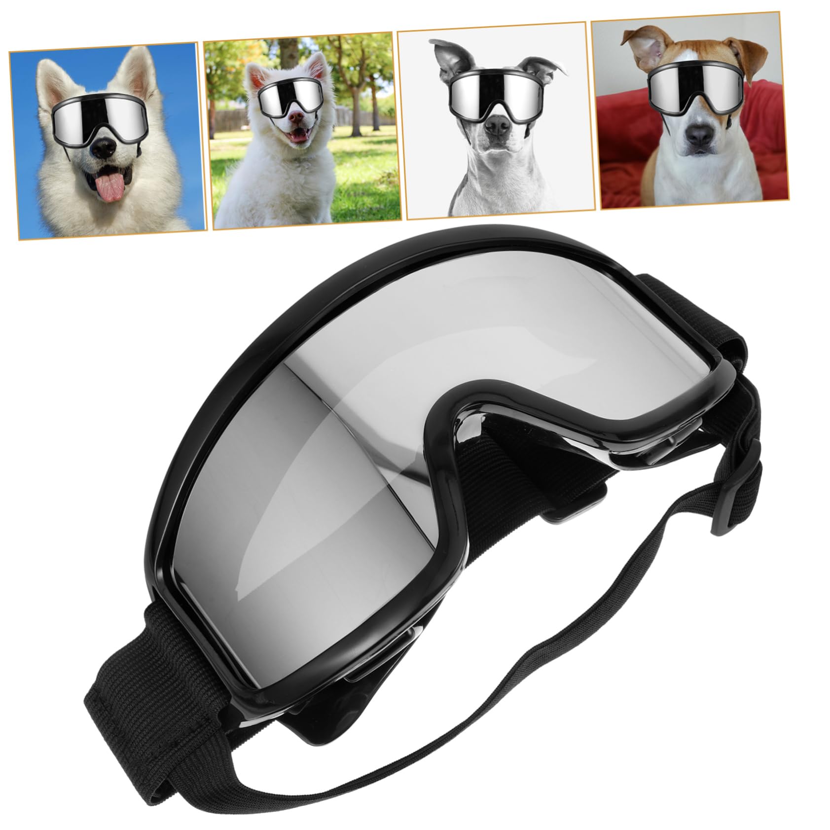 INOOMP 4 Occhiali Da Sole Antivento Uv Per Cani Di Piccola Taglia