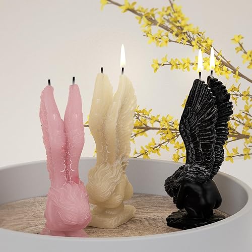 Miniatura 5 de Molde de ángel, molde de resina de ángel, molde de ala, molde de resina para joyería, moldes de silicona hechos a mano para hacer velas de resina,