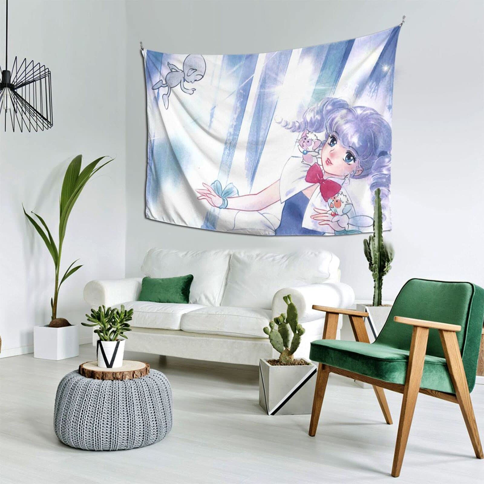 Amazon.co.jp: おしゃれ タペストリー 魔法の天使クリィミーマミ (6 