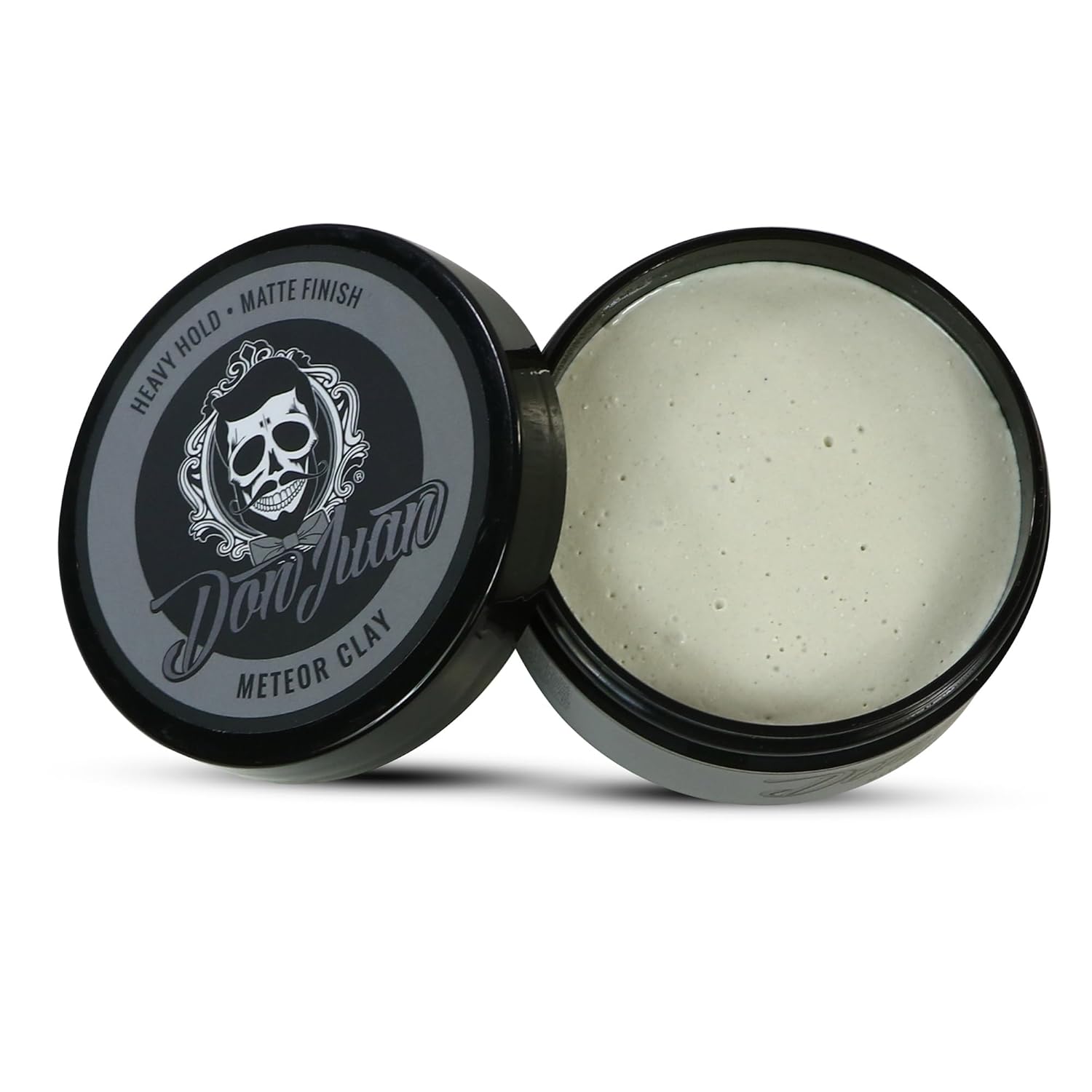 Don Juan Meteor Clay Pomade | Water Based | Strong Hold | Matte Finish | Citrus Lavender Scent, 4 oz. Pack of 3