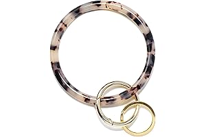 Acetate Round Key Chain: Keep Keys Secure and Stylish