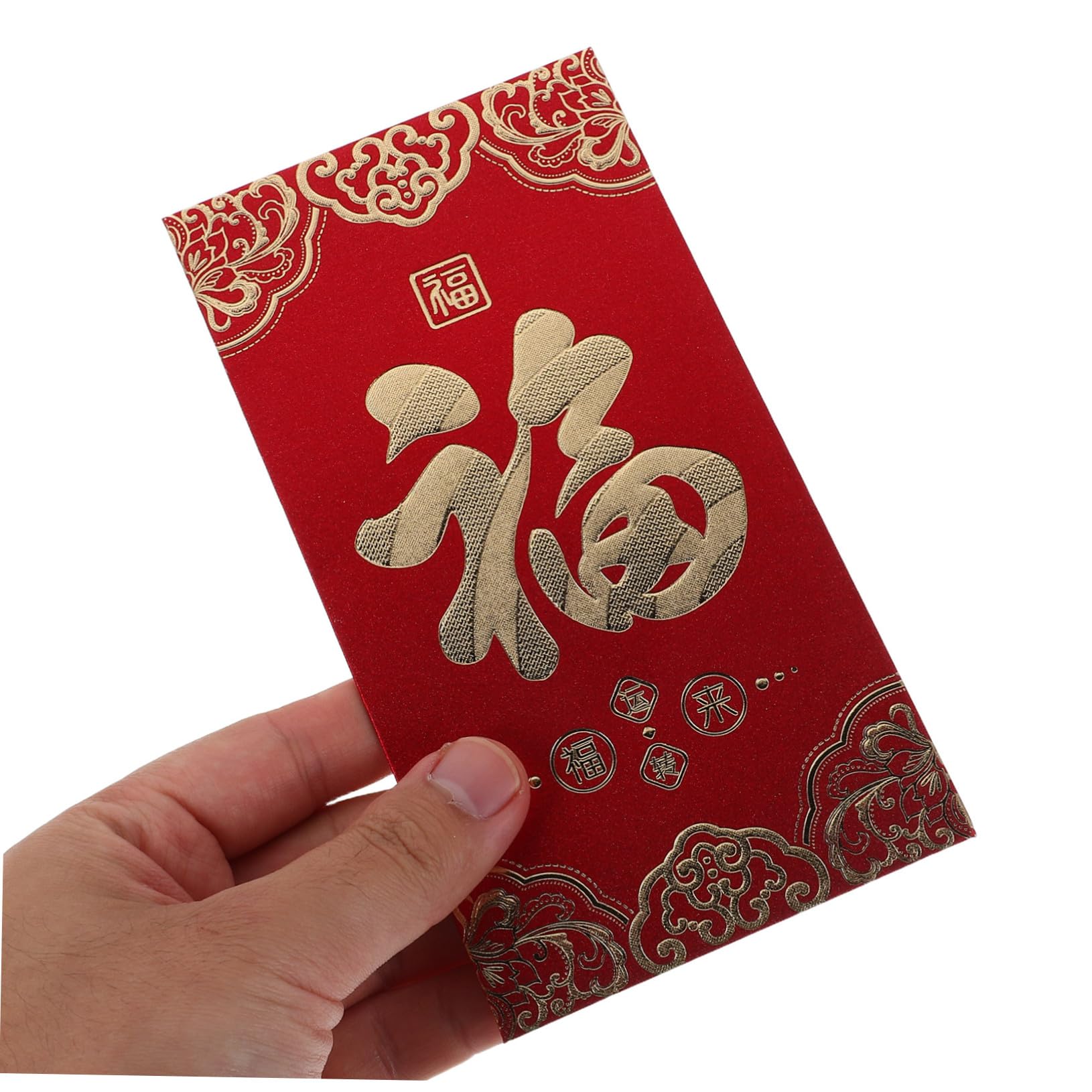 60 Piezas Sobres Rojos Chinos Unidades Año del Caballo Sobres para Dinero con Diseño Resistente para Festivales Cumpleaños Bodas Regalos de Año