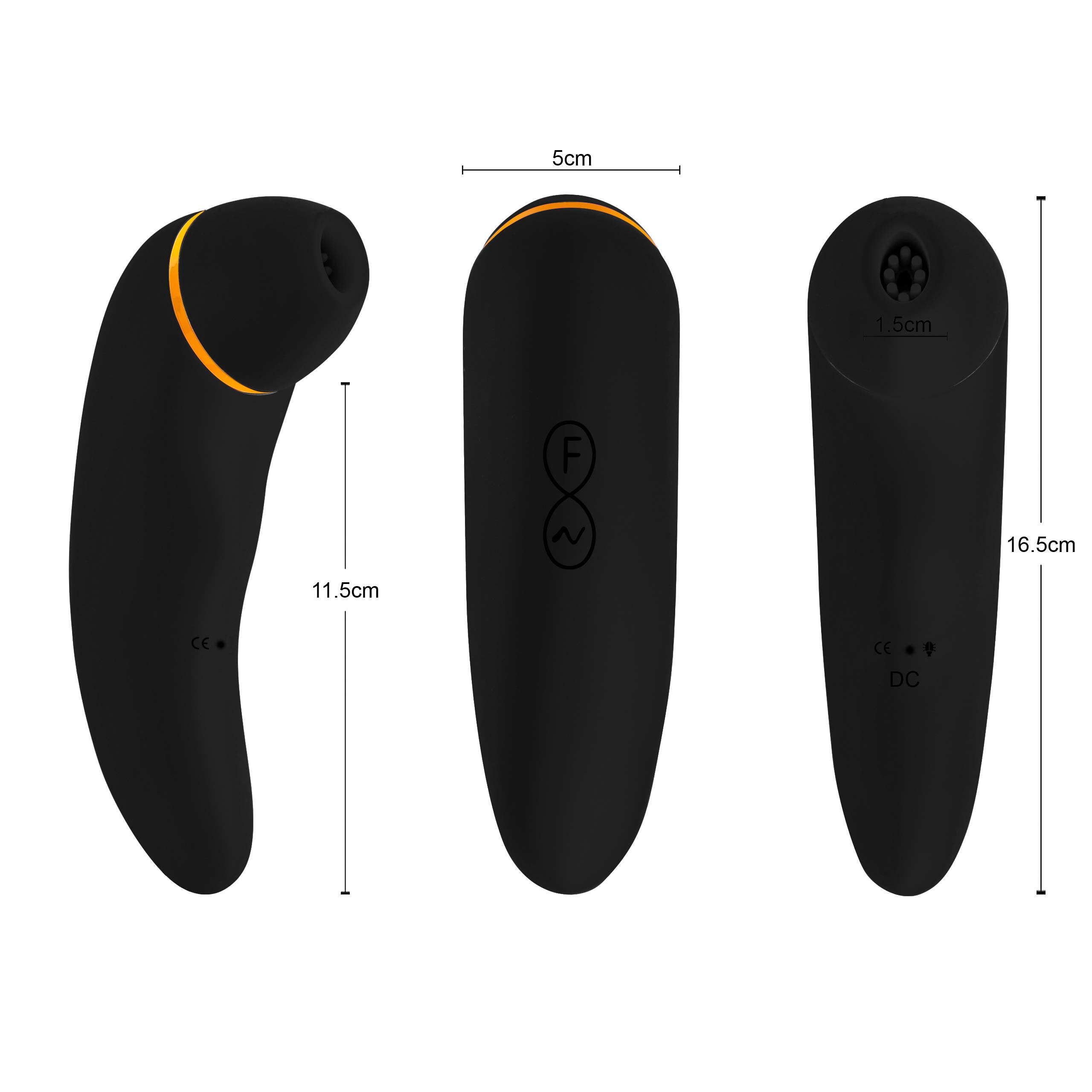 HUGBOX PRO Stimulateur de Clitoris, Stimulateur Clitoridien, Sex Toy Femme, Vibromasseur, Jeux Erotiques, Satisfayer, Dildo, 30 Programmes. Orgasmes Rapides et Multiples