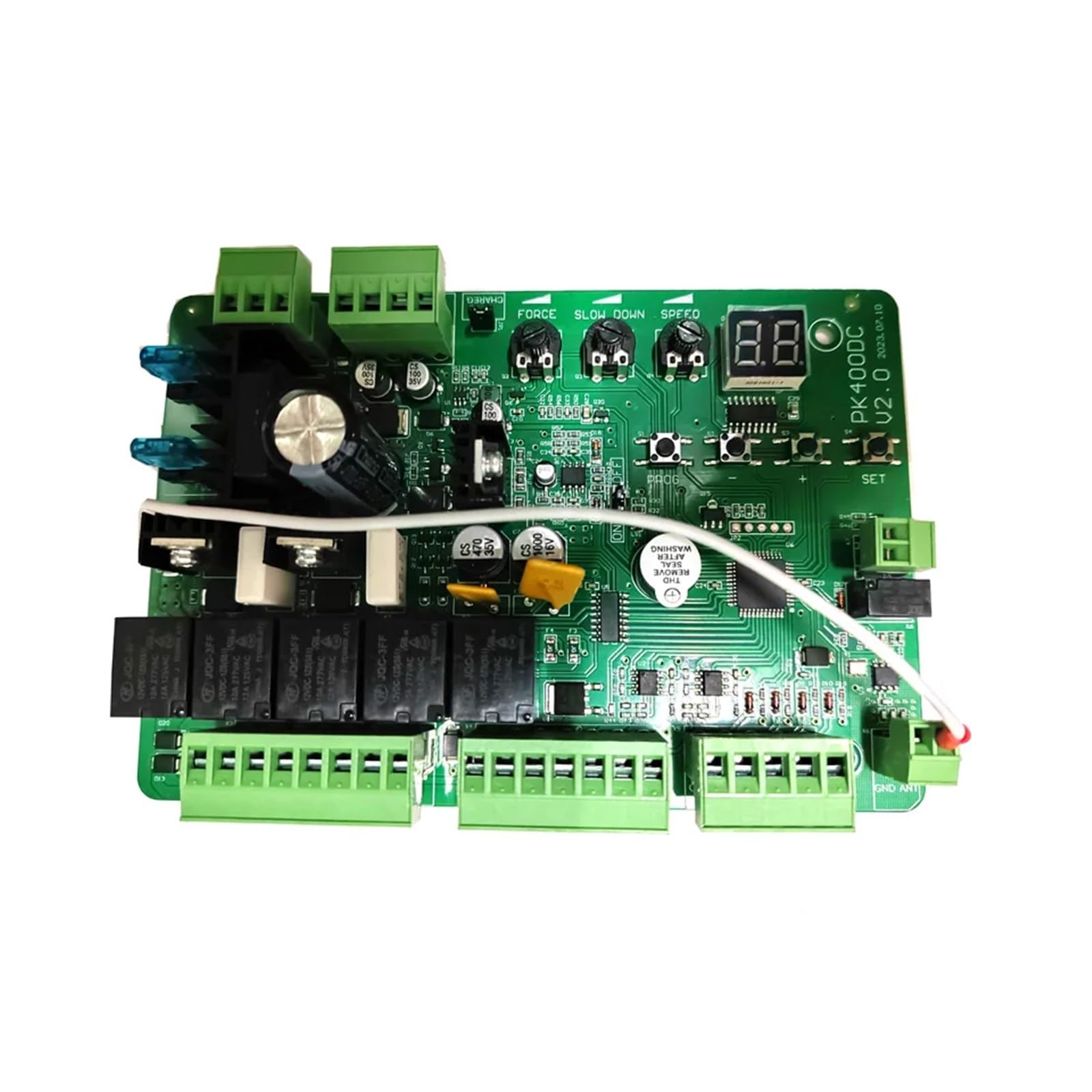 Placa de control for abridor de puerta batiente con motor de 24 V CC, placa de control, placa de circuito impreso de repuesto, placa de control for abridores de puerta automáticos eléctricos para fábr