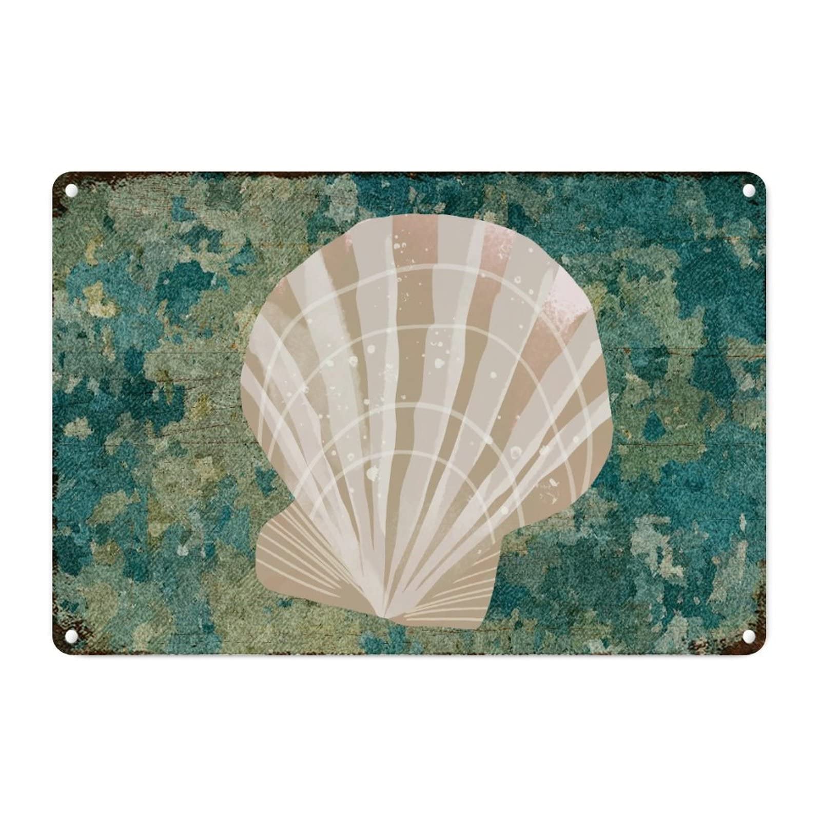 Panneau mural en métal de qualité supérieure pour décoration de rue maritime vintage