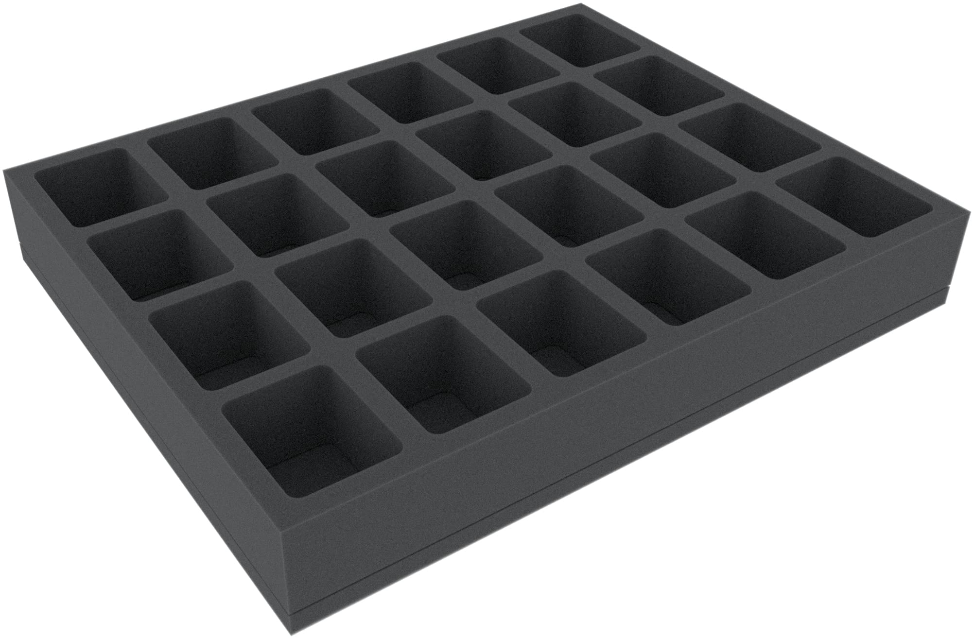 Feldherr Vassoio In Schiuma Per Miniature Space Marines – 24 Scomparti Per Basi Da 40mm, Protezione Per Warhammer 40k, Made In Germany - 3