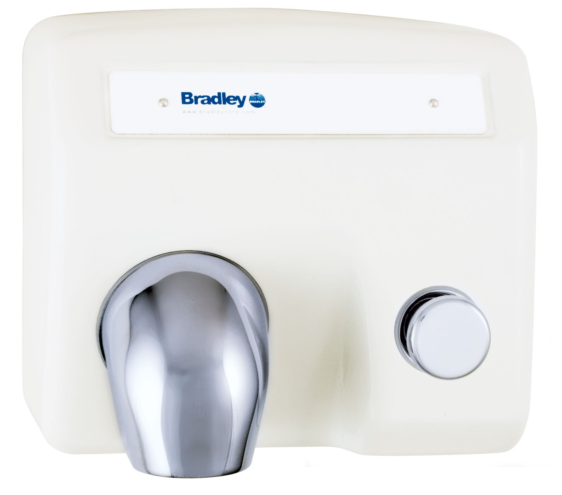 Bradley Aerix 2904-28 Push Button-Operated Hand Dryer