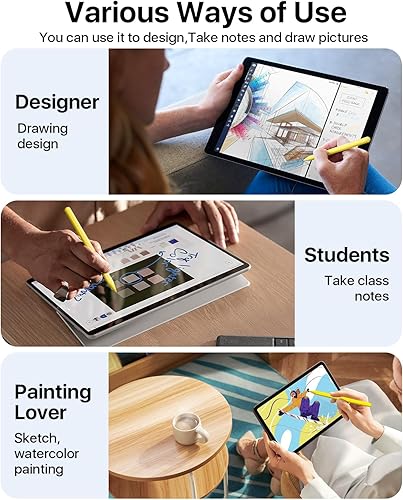 Miniatura 7 de Lápiz iPad de 2 generación con carga inalámbrica magnética, igual que el Apple Pencil de 2 generación, compatible con iPad Pro 11 en 1234, iPad Pro