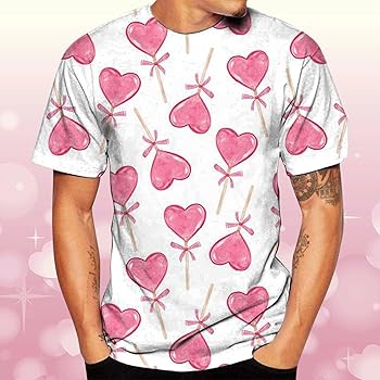Amazon.com: NQyIOS Mens Fashion Leisure Sports Valentine Cotton