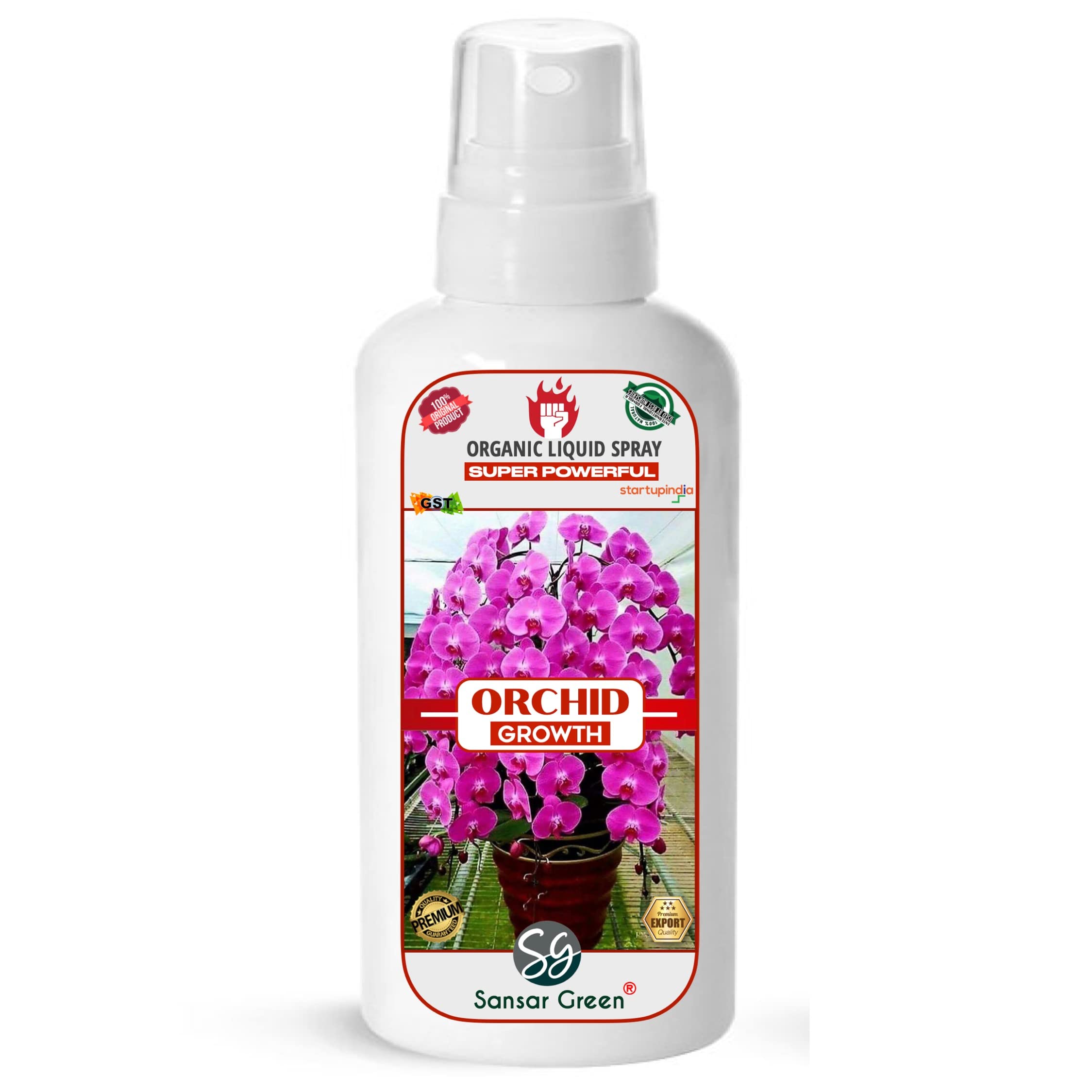 Sansar Green® Orchid Growth Spray, Premium Essential Super Powerful Liquid Spray for Maximising Flowers and the Best Growth of Orchid Plants (100 ml) (B09H6NHK8M) Amazon Price History, Amazon Price Tracker