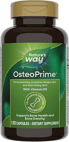 Miniatura 1 de Nature's Way OsteoPrime, apoya la salud y la densidad ósea*, 120 cápsulas vegetarianas