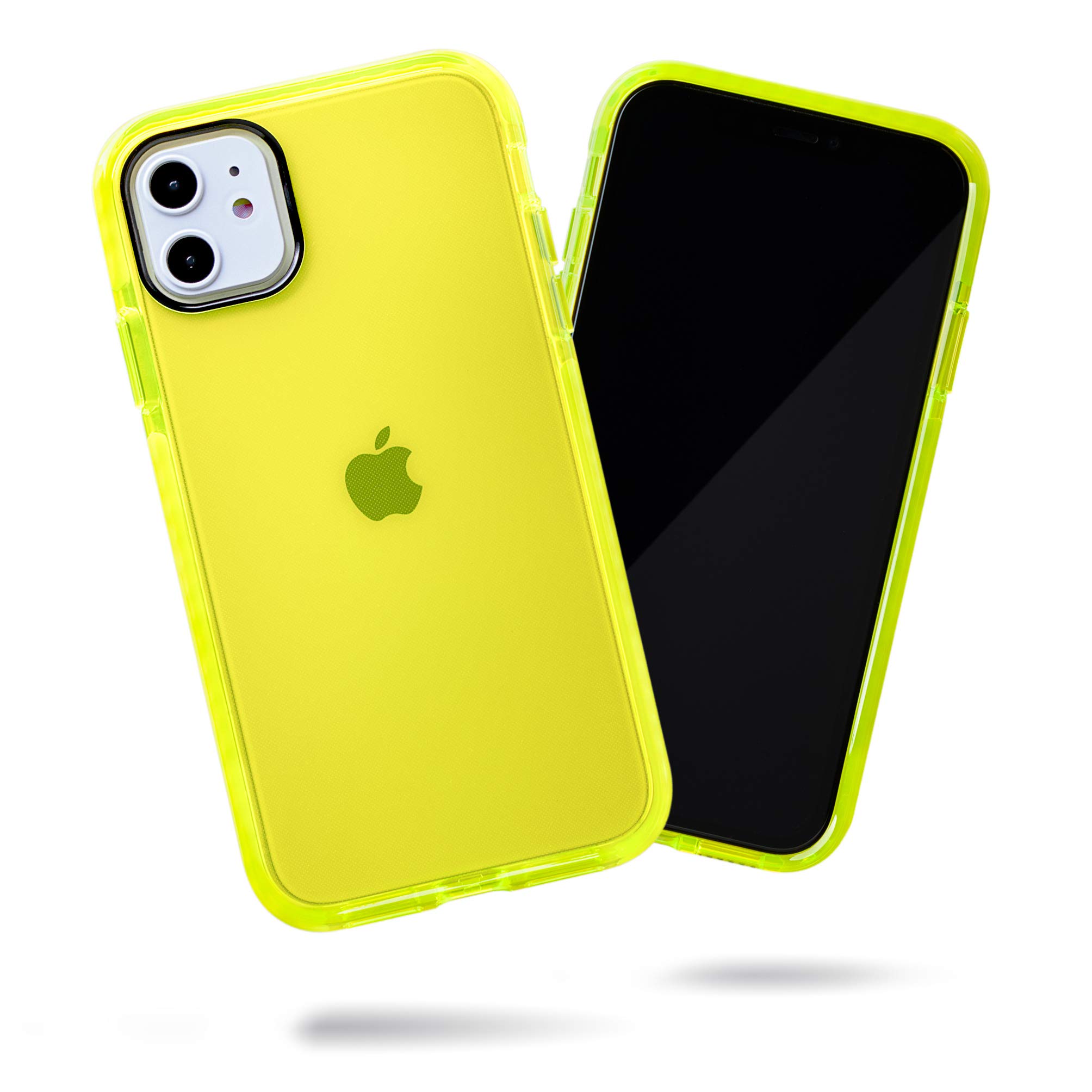 SteepLabBarrier Case for iPhone 11 (2019, 6.1") - Impact Absorbing Case with Full Body Protection and Raised Bezel Yellow 746175252027