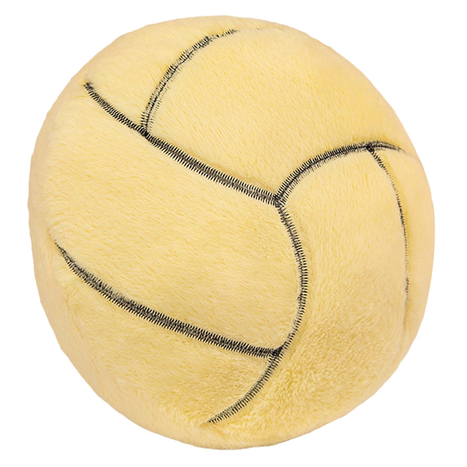 Tsophreniq Sports Throw Pillow PP Cotton Filled Football Baseball Shape Back for Home Cushion Soft Furry Fabric Sports Throw Pillow Football Basketball Shape Stuffed Toy
