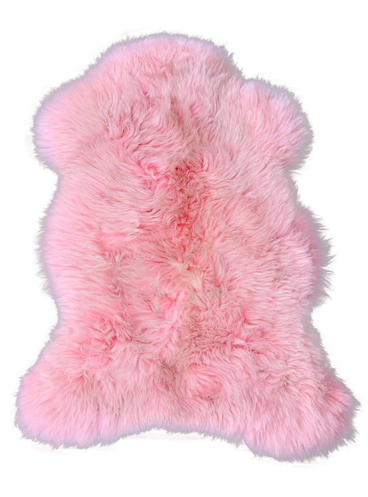 Lammfell Schaffell gefärbt Leder Fell Teppich Lambskin sheepskin 80cm-150cm