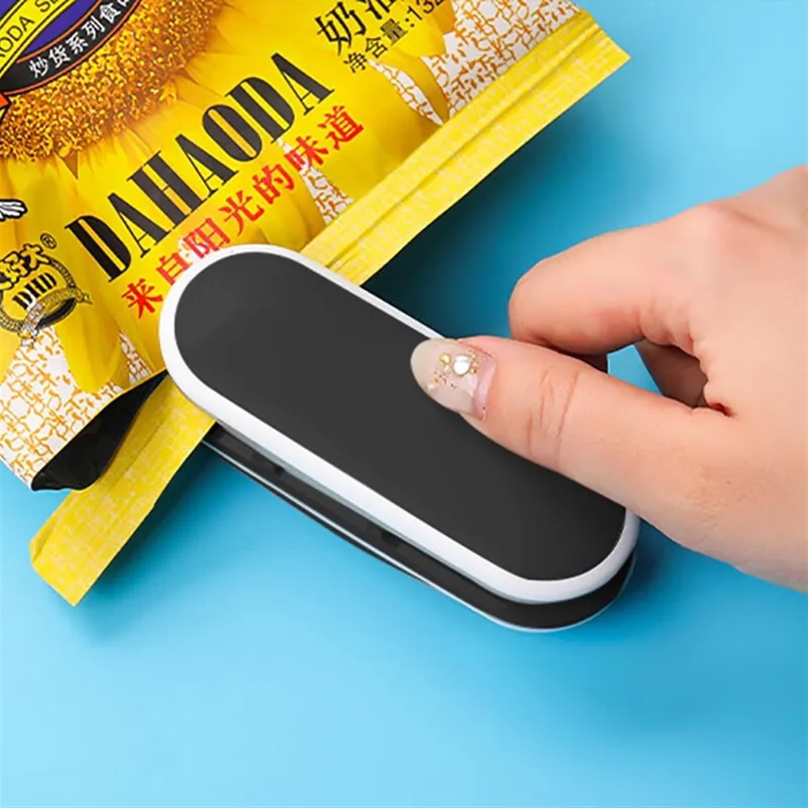 Sellado de bolsas Máquina selladora, Sellador portátil de 5 uds., máquina de sellado térmico, bolsas selladoras de paquetes, cierre térmico de bolsas de plástico for alimentos