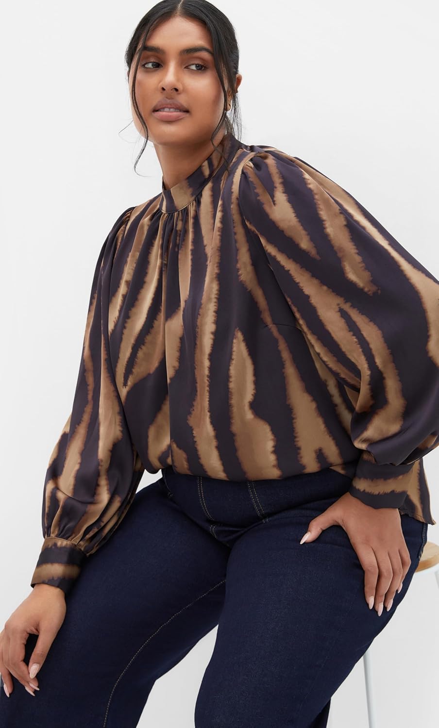 City Chic Women's Plus Size Top - Untamed - Image 3