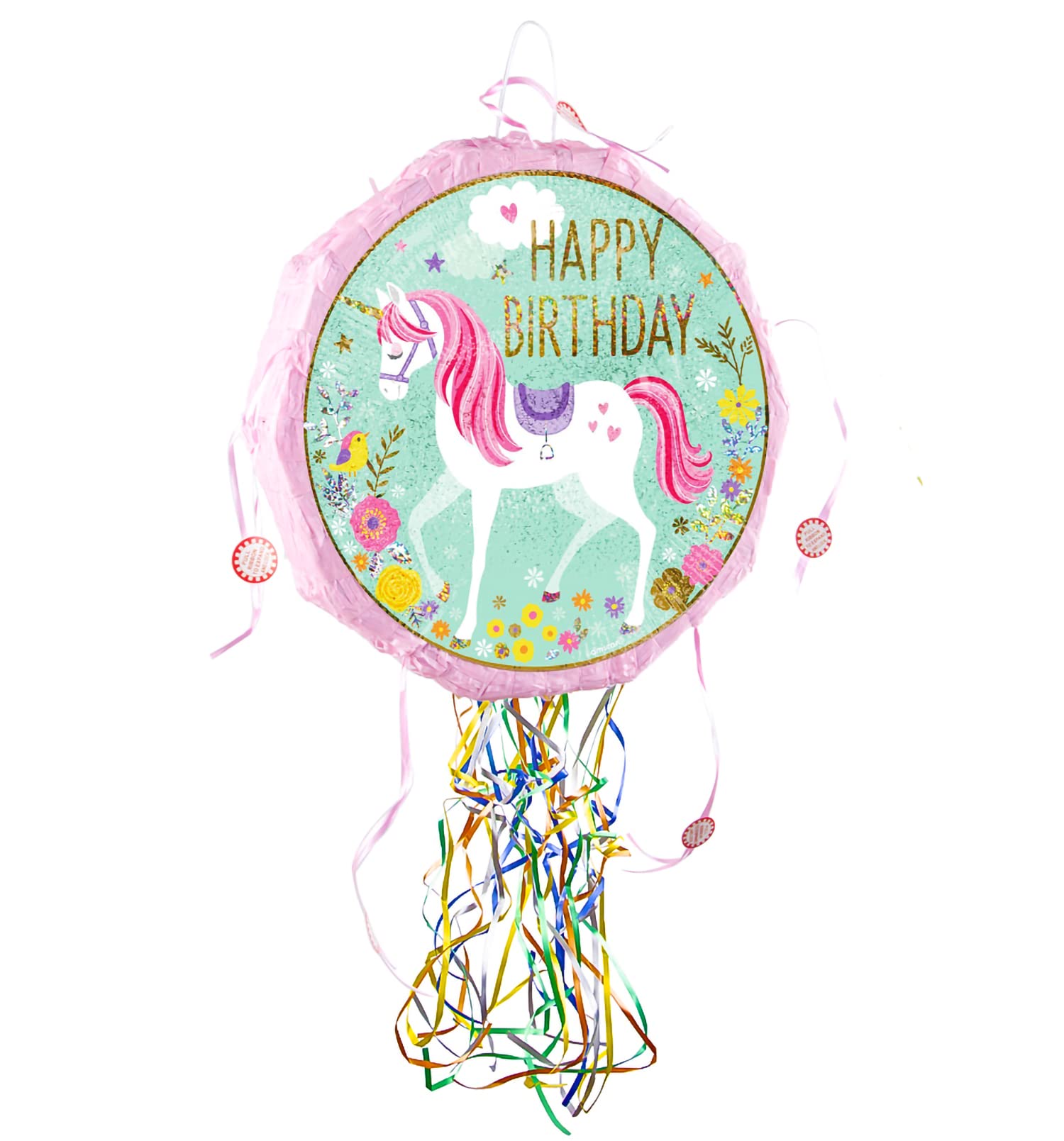 PARTY TIME - 1 Piece Unicorn Piñata - Perfect Big Sized Piñata For Birthday Parties, Kids Carnival and Related Events Piñata