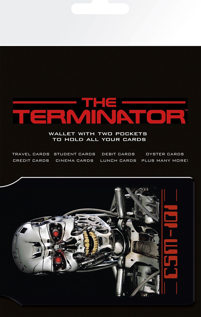 GB eye "The Terminator, Endoskeleton Card Holder, Multi-Colour